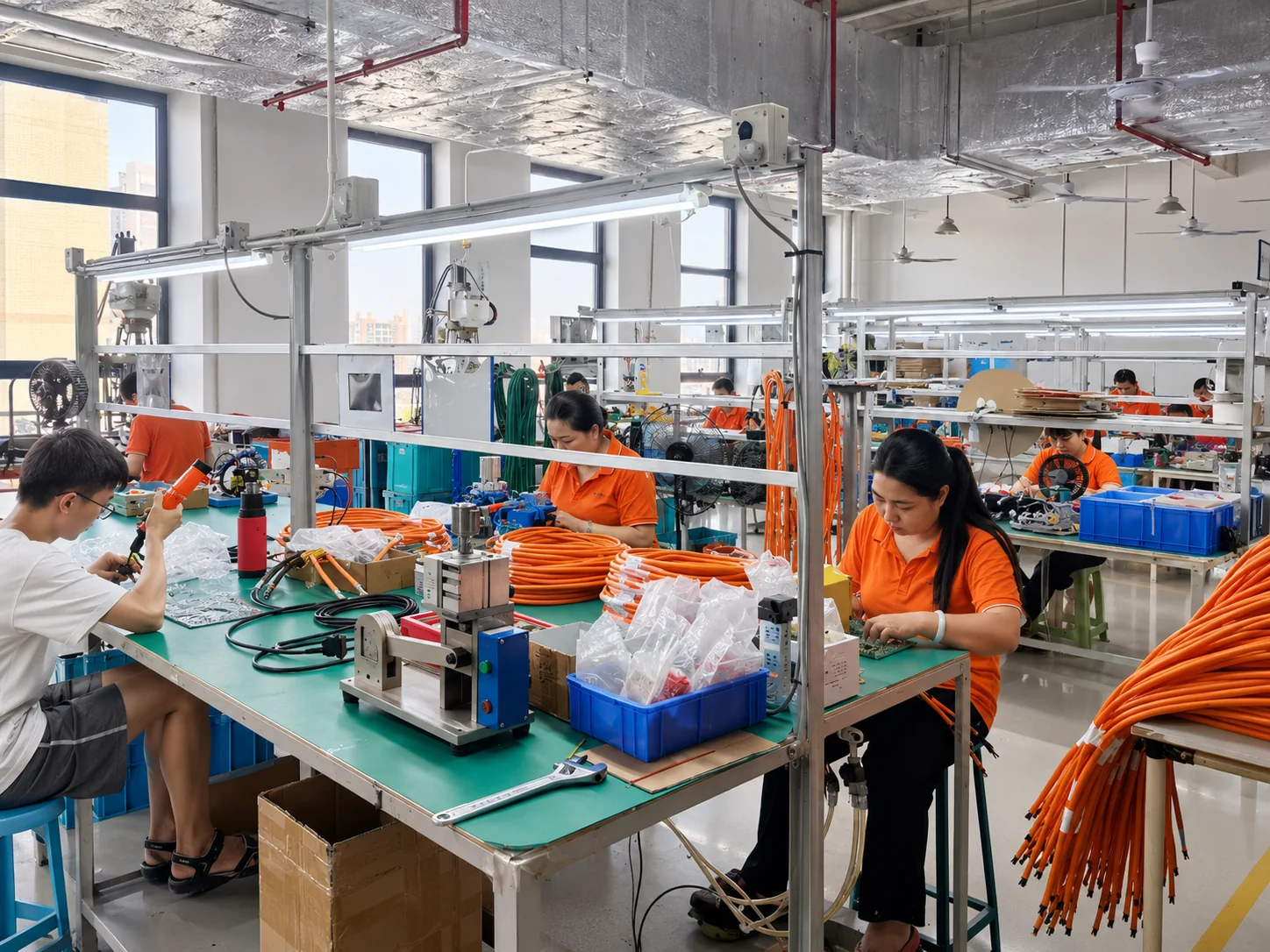 Hongxin warehouse and factory management