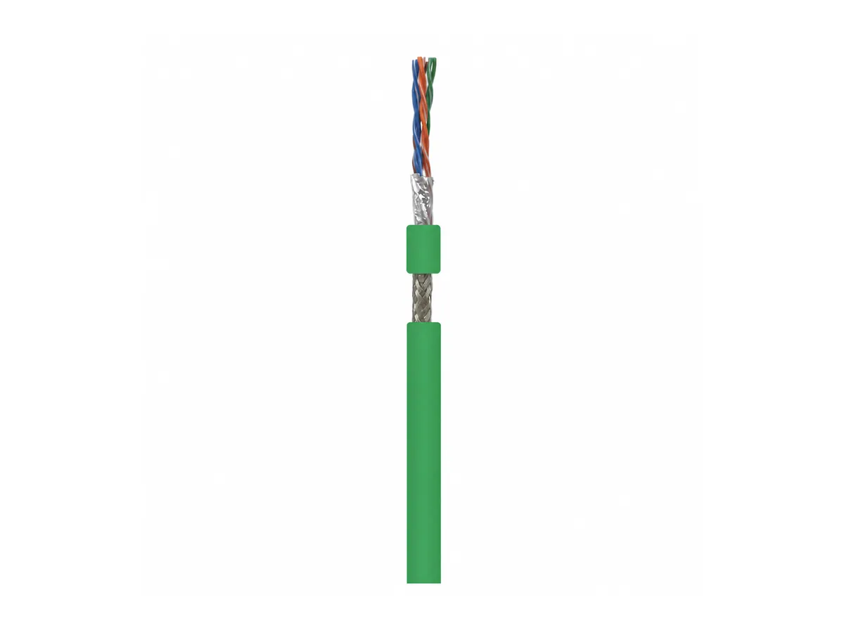High-Flexibility Industrial Ethernet cable cutaway conductor detail
